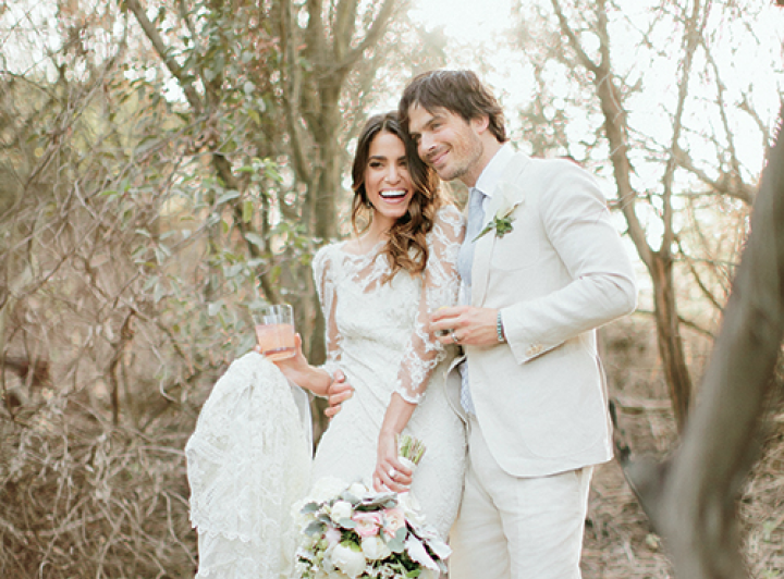 New Pics From Ian Somerhalder and Nikki Reed’s Wedding!